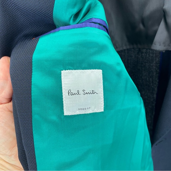 Paul Smith Luxury Blazer 42R Blue - Picture 12 of 16
